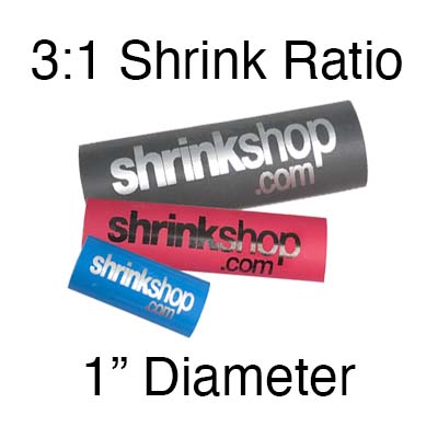Dual Wall Printed - 3:1 Shrink Ratio (1" Diam.) | 100 pcs