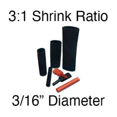 Dual Wall Cut - 3:1 Shrink Ratio (3/16" Diam.) | 100 pcs